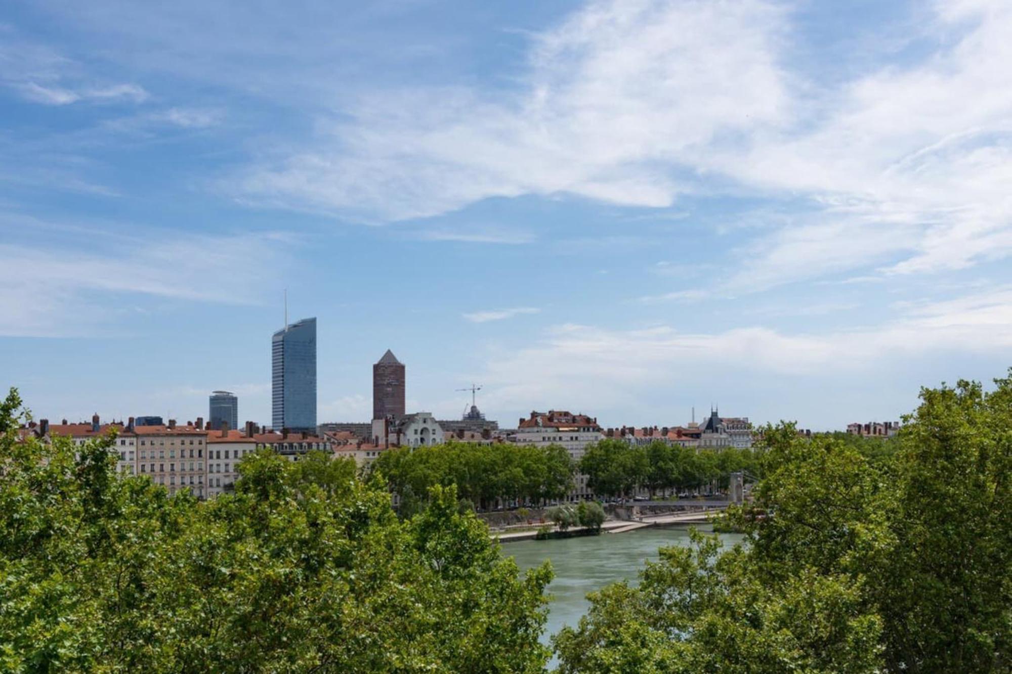Le Central Rhone 2 - Vue Grandiose - Lyon Exterior foto